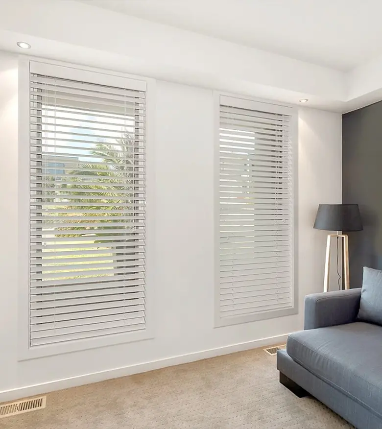 White Aluminium Blinds