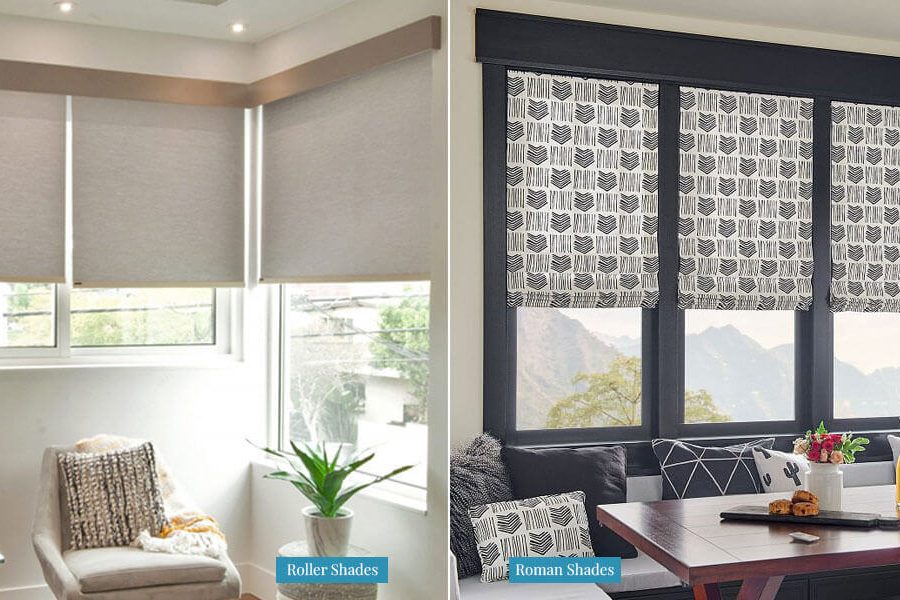 Roman Blinds vs Roller Blinds – Which Should You Choose?