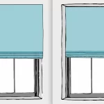 Inside vs Outside Mount Roman Shades: What, When & Why