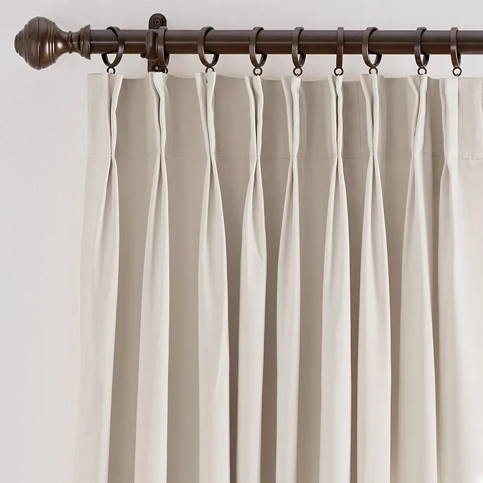 Double Pinch Pleat Curtain Heading