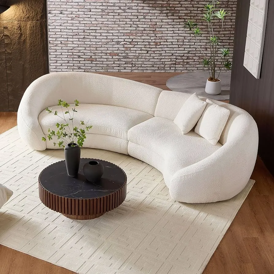 Curved Sculptured Couches 