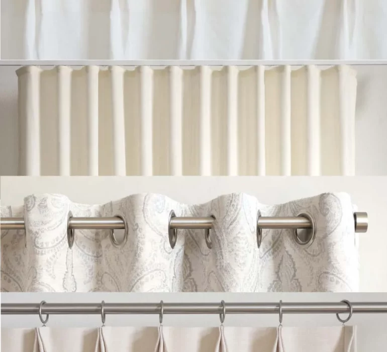 The Different Types of Modern Curtain Headings