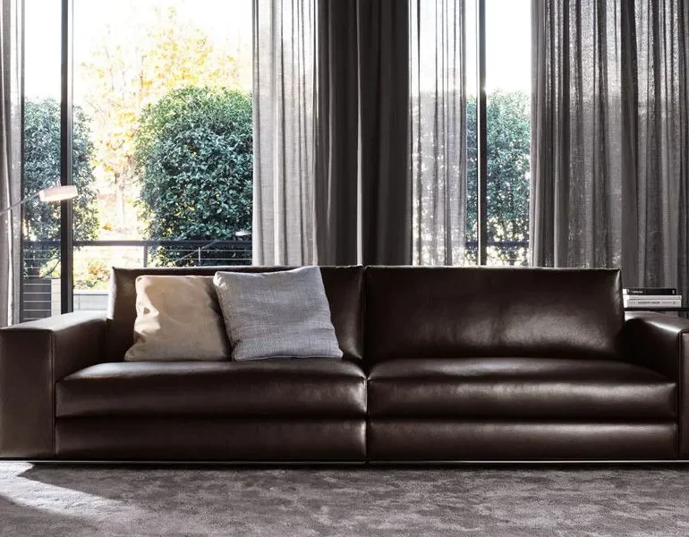 How to Style a Brown Leather Sofa: A Design Guide