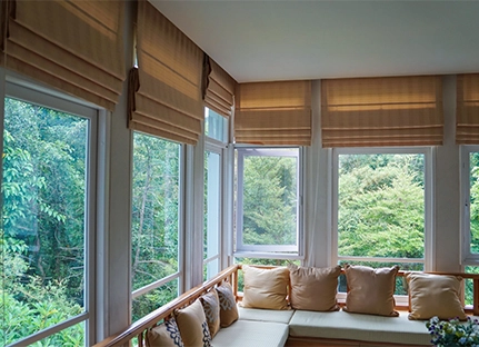 roman curtains