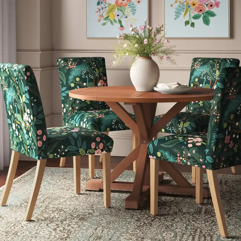 7. Bold Prints and Crafted Patterns (Accent Chairs)