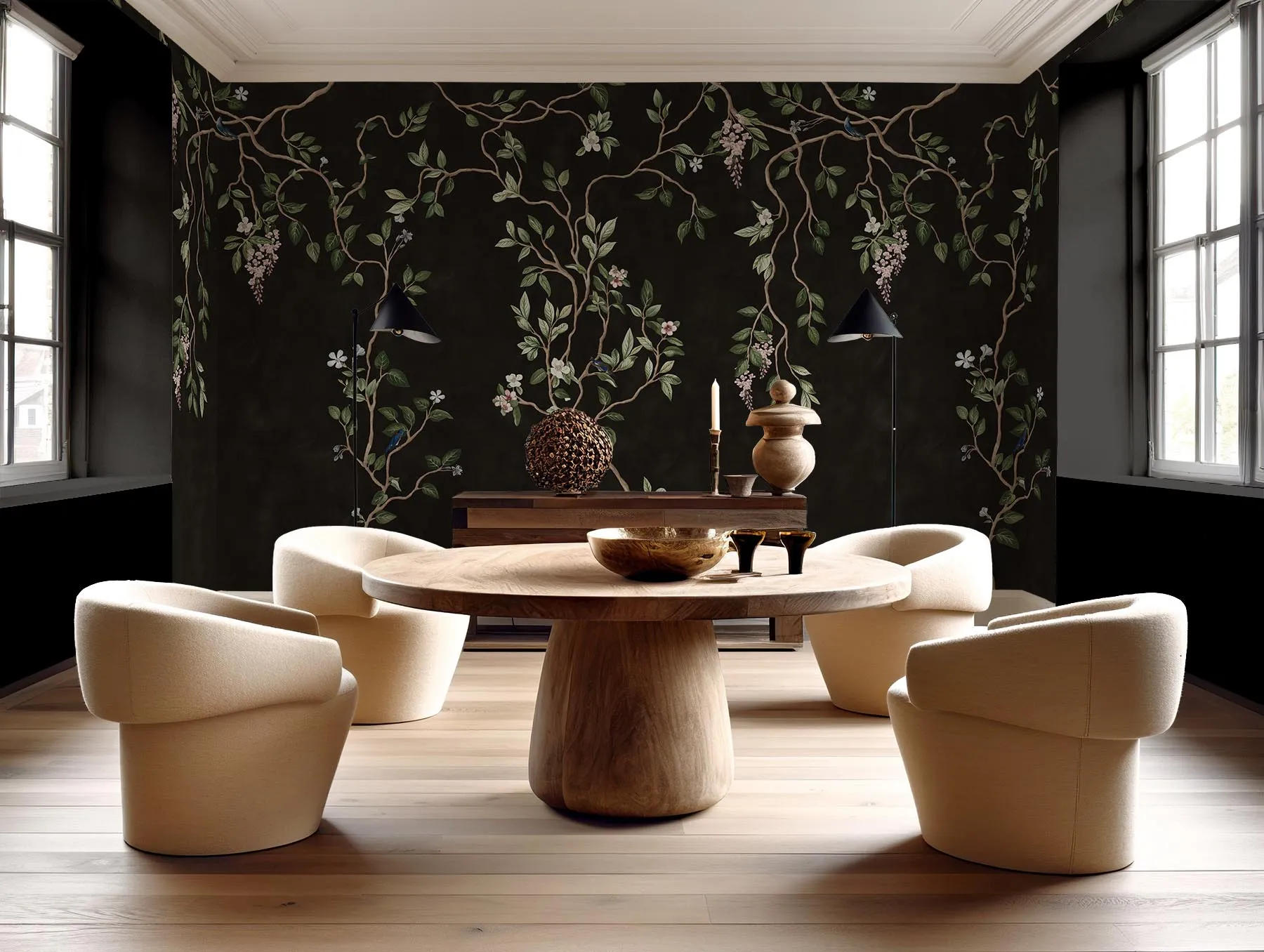 Dark Luxe Drama wallpaper