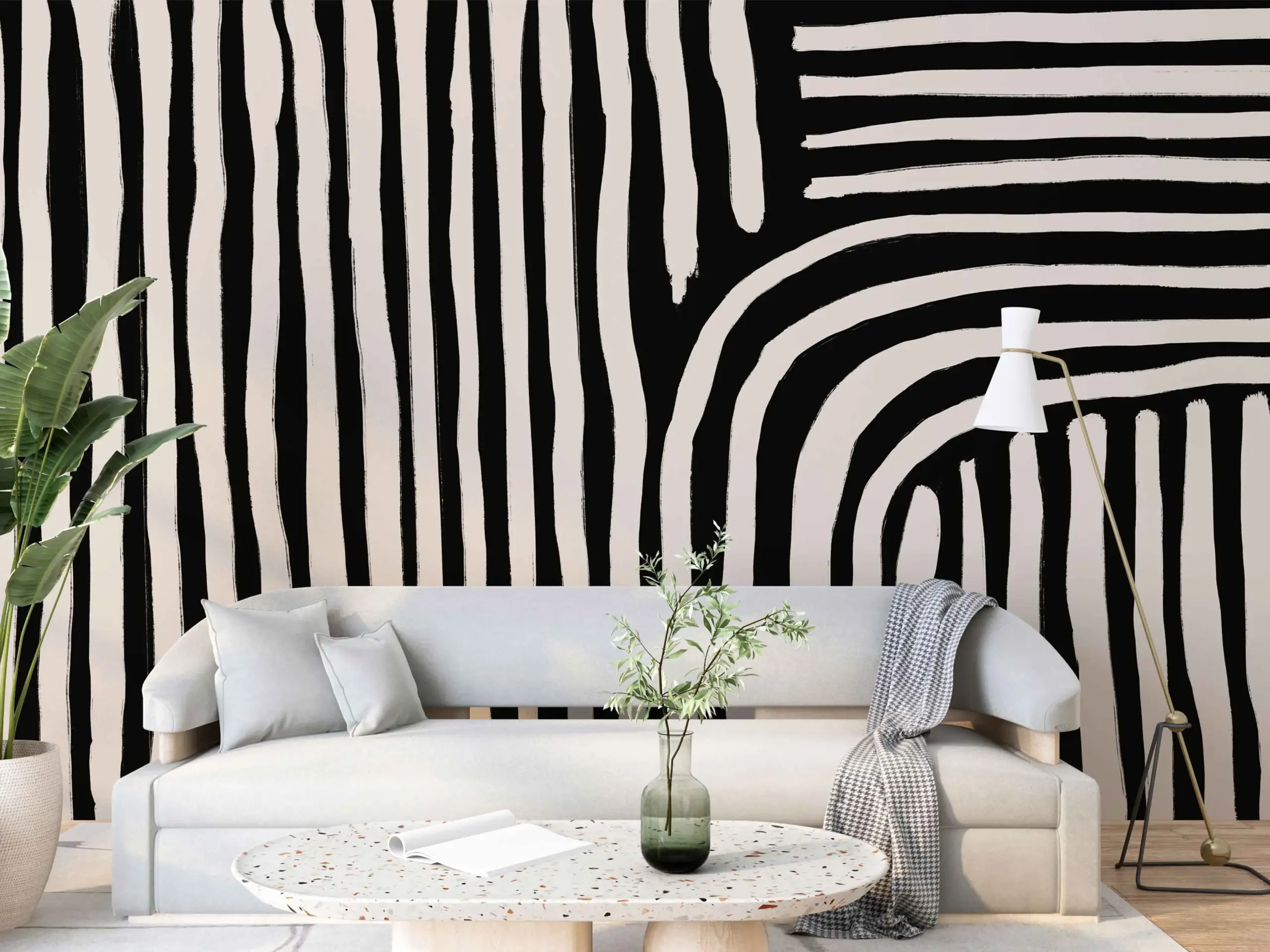 Geometric Boldness wallpaper