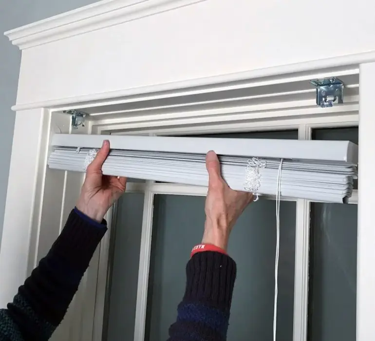 How to Install Blinds with Metal Brackets