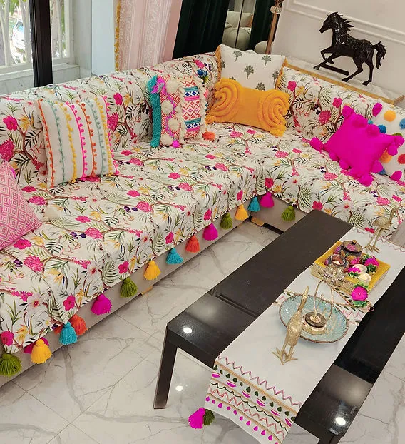 Patterned and Custom-Printed Sofas